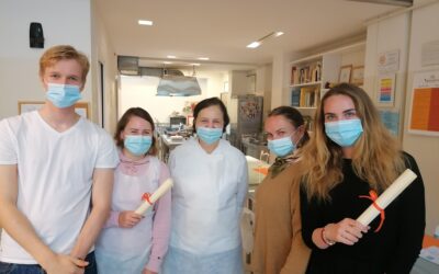 THE LAST DAY OF THE COOKING COURSE