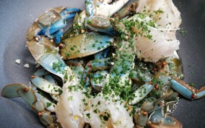 INEVITABLY, THE BLUE CRAB