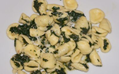 THE ORECCHIETTE FOR THE COOKING CLASS